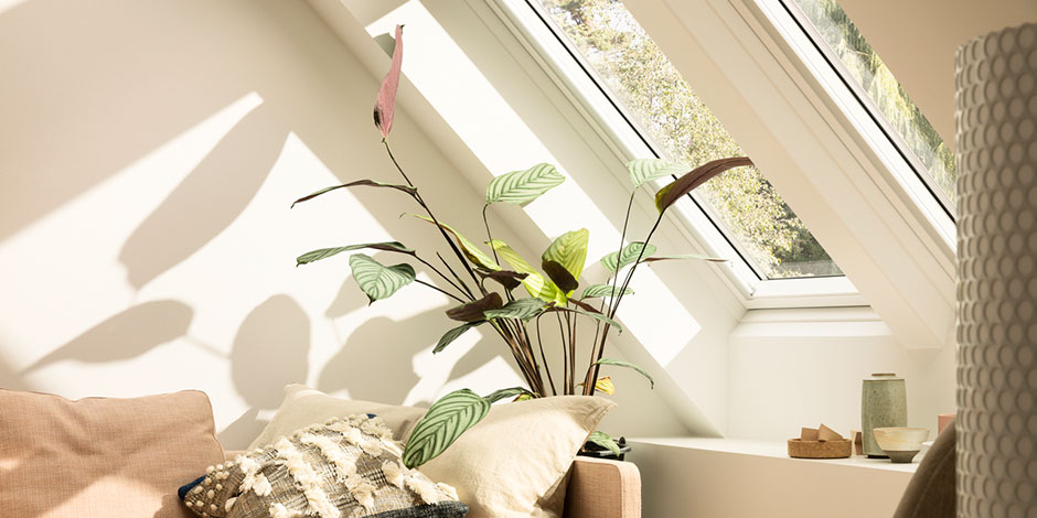 Dachfenster Mit Blumen Pflanzen Ausstatten Velux Magazin